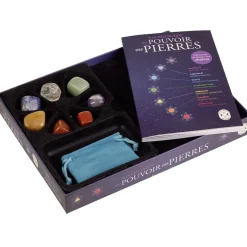 Discount Gifi Coffret litothérapie À la découverte du pouvoir des pierres