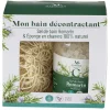 New Gifi Coffret Mességué sel de bain romarin et éponge chanvre 100% naturel