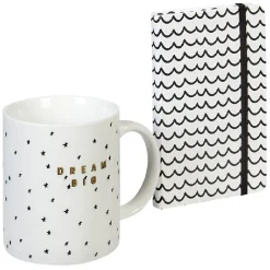 Coffret Mug 30cl et carnet^Gifi