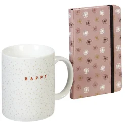 Coffret Mug 30cl et carnet^Gifi