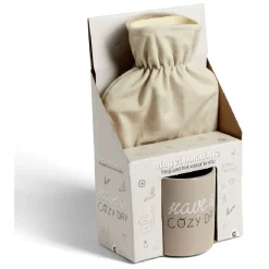 Coffret mug 330ml et bouillotte 600ml cosy beige^Gifi Online