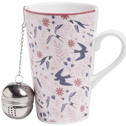 Coffret mug XL en porcelaine avec cuillère^Gifi Online