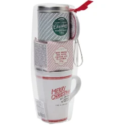 Coffret mug XXL avec boisson et biscuits Noël Traditionnel^Gifi Clearance