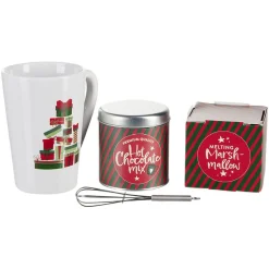 Coffret Mug XXL avec boisson et gourmandises Noël tradition^Gifi Hot