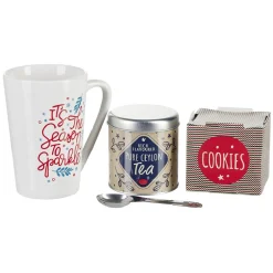 Coffret Mug XXL avec boisson et gourmandises Noël tradition^Gifi Hot
