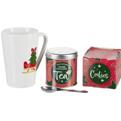 Coffret Mug XXL avec boisson et gourmandises Noël tradition^Gifi Hot