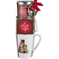 Coffret Mug XXL avec boisson et gourmandises Noël tradition^Gifi Hot