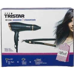 Hot Gifi Coffret sèche cheveux et lisseur Tristar