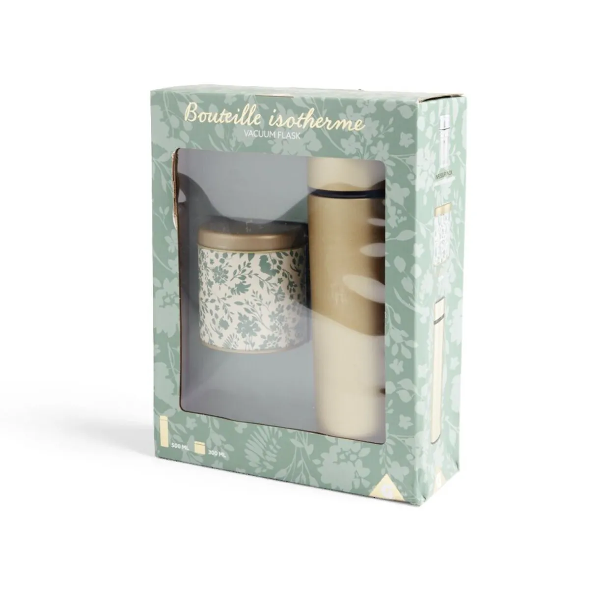 Coffret thé avec bouteille isotherme infuseur et boîte à thé^Gifi Hot