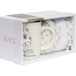 Coffret totebag avec mug porcelaine^Gifi Online