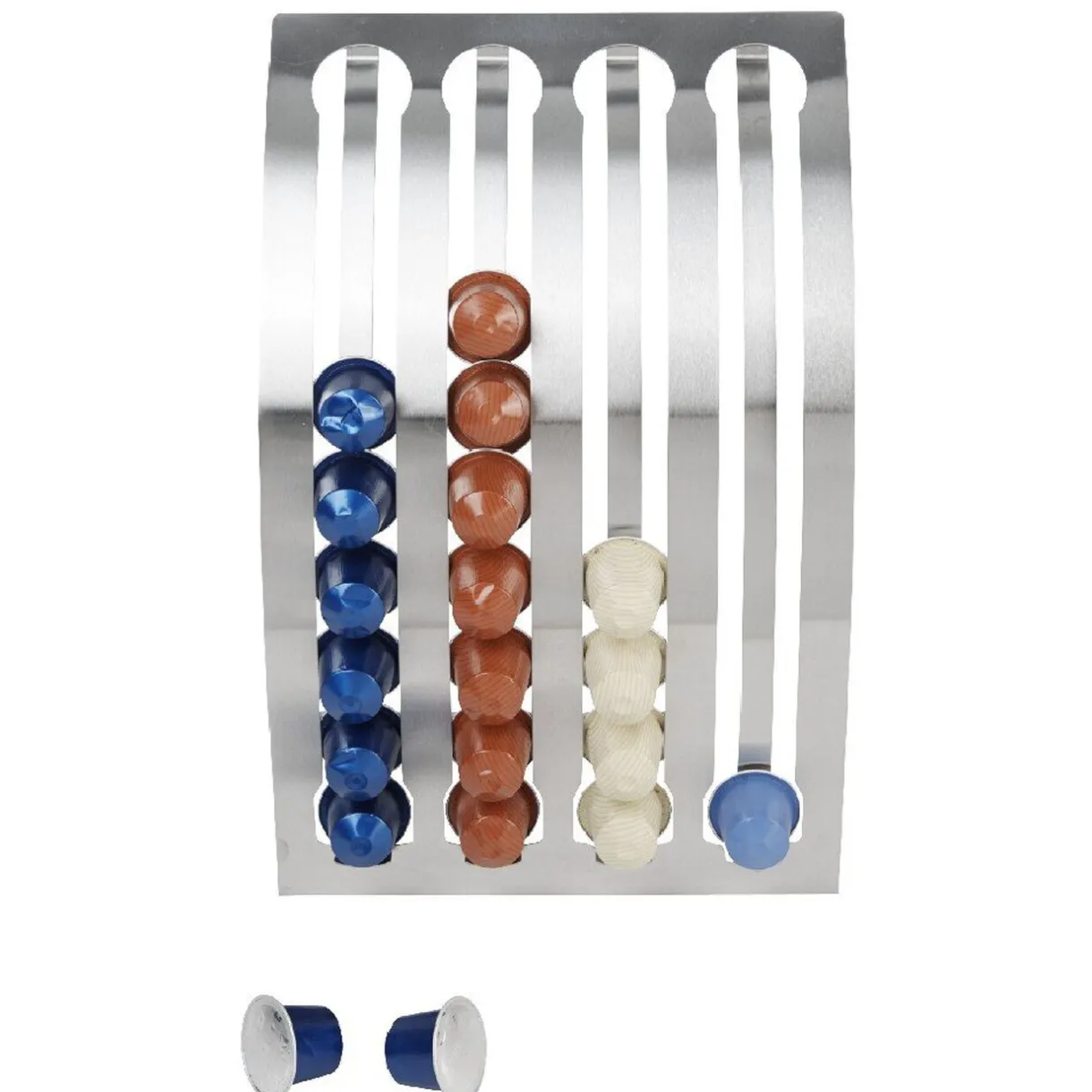 Colonne porte capsule à café gris^Gifi Best