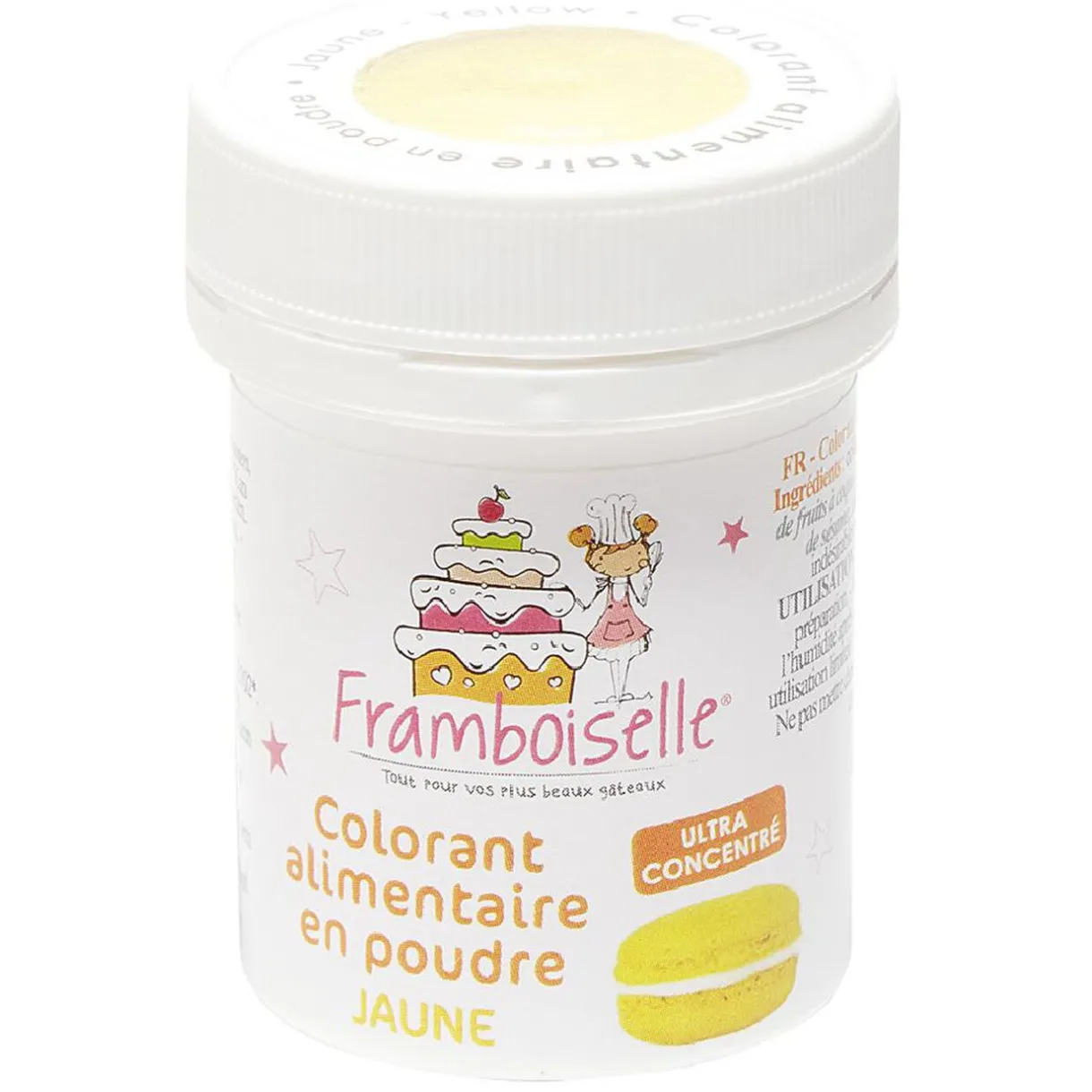Colorant alimentaire en poudre jaune^Gifi Online