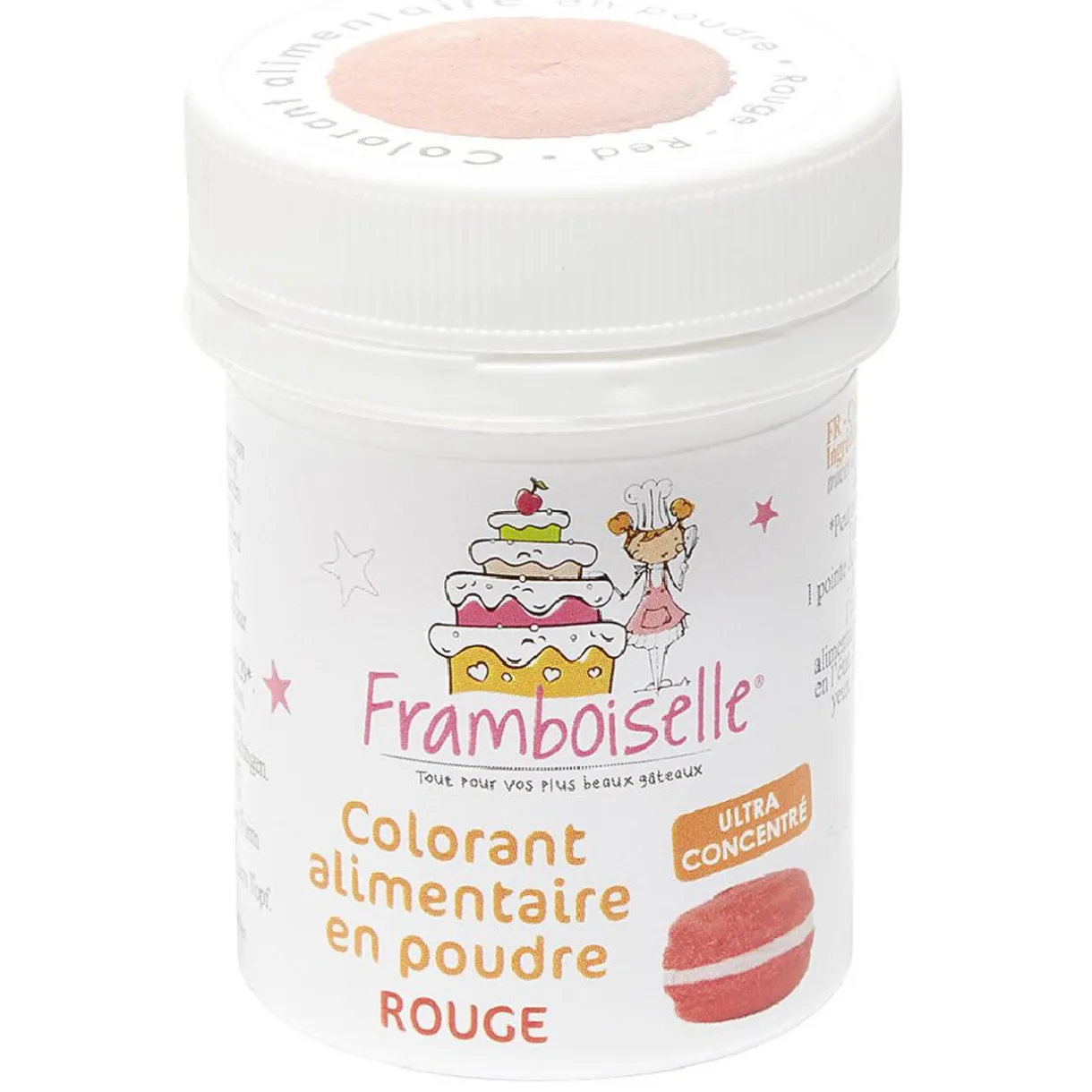 Colorant alimentaire en poudre rouge^Gifi Online