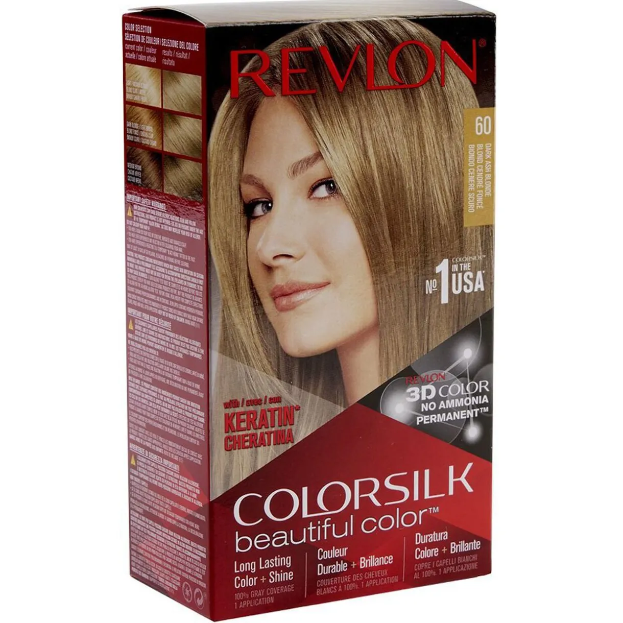 Gifi Coloration cheveux Blond cendré 60 Revlon