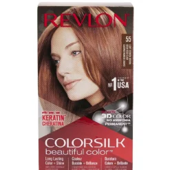 Best Gifi Coloration cheveux Brun roux Keratine 55 Revlon