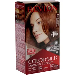 Best Gifi Coloration cheveux Brun roux Keratine 55 Revlon