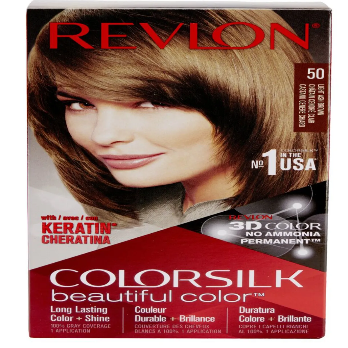 Clearance Gifi Coloration cheveux Chatain cendré 50 Revlon