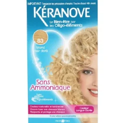 Hot Gifi COLORATION CHEVEUX BLOND CLAIR DORE