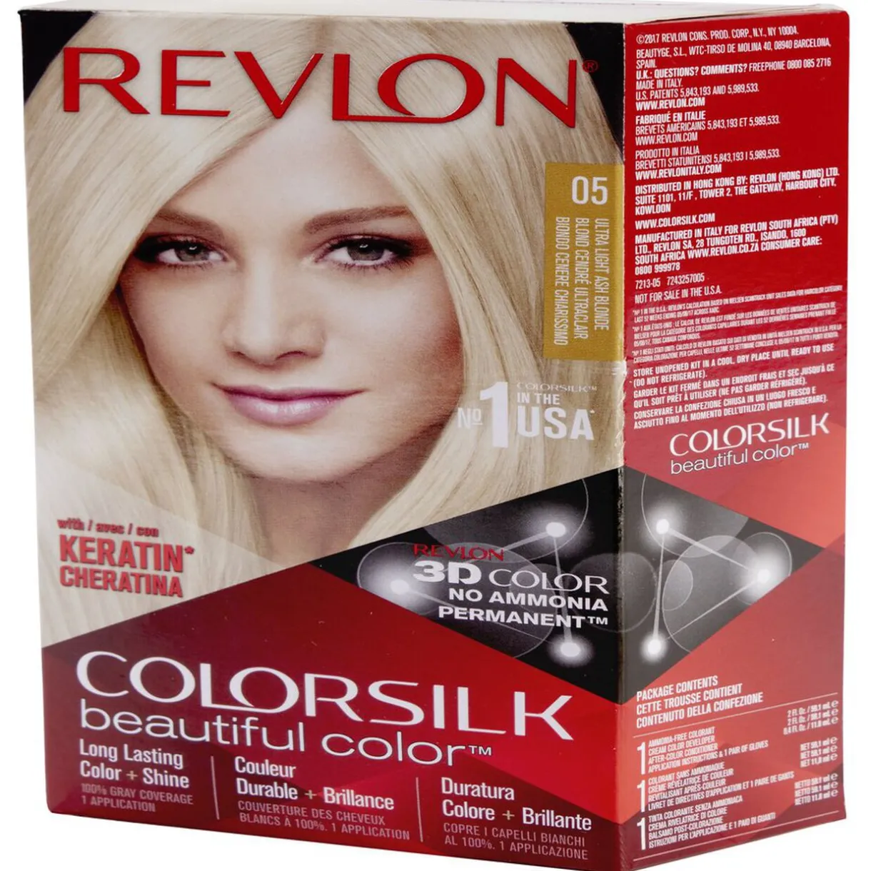 Best Gifi Coloration cheveux Blond cendré 05 Revlon