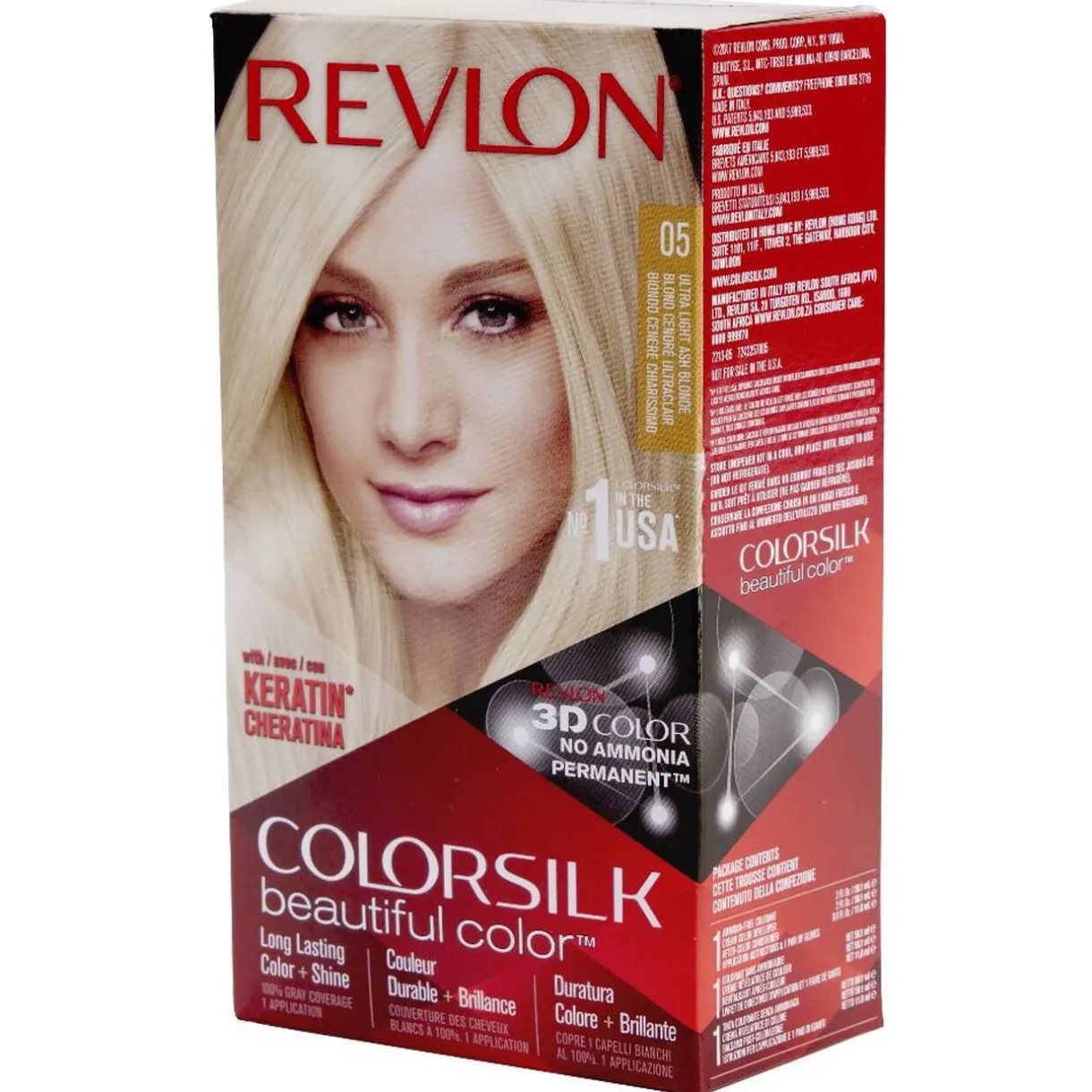 Best Gifi Coloration cheveux Blond cendré 05 Revlon