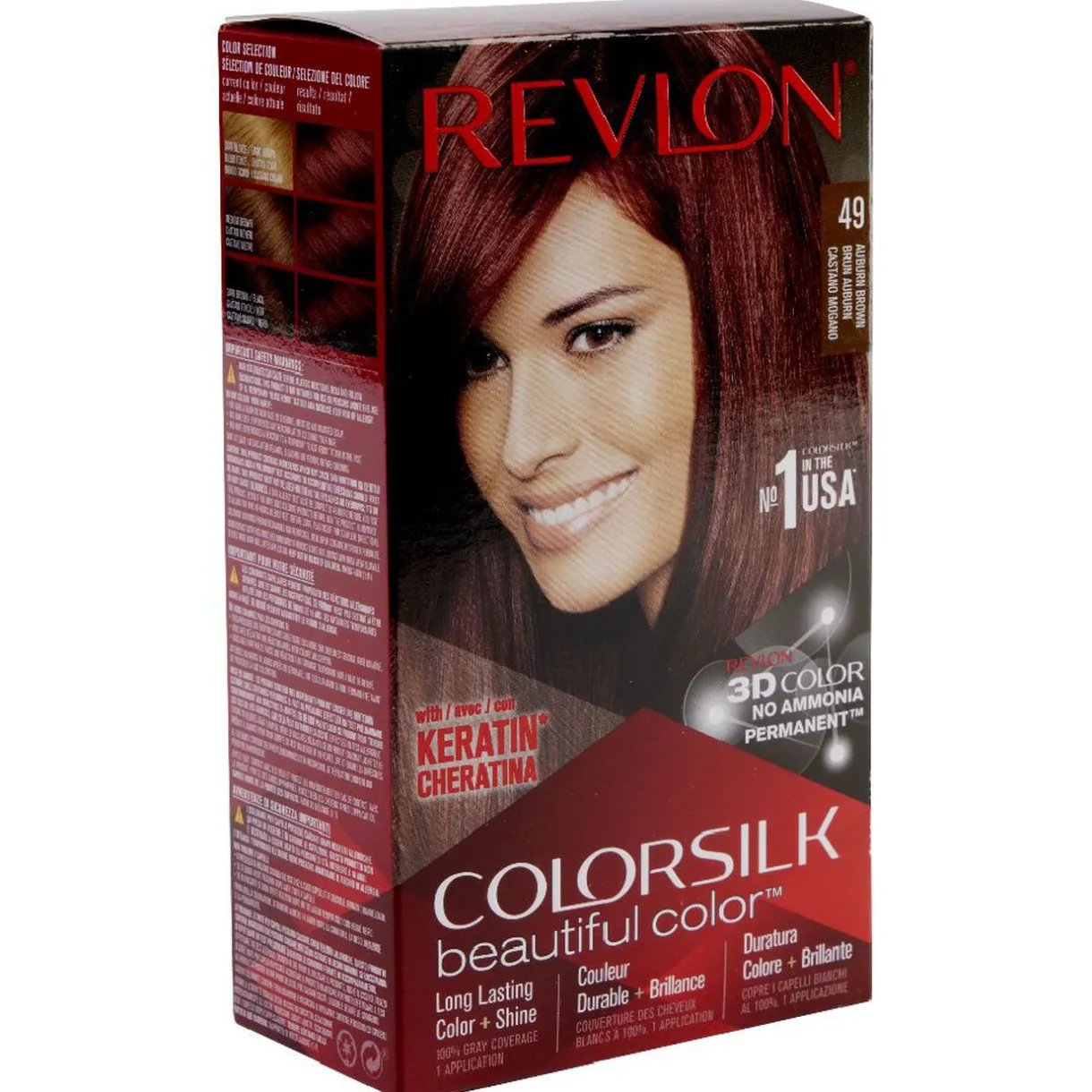 Sale Gifi Coloration cheveux Brun Auburn 49 Revlon