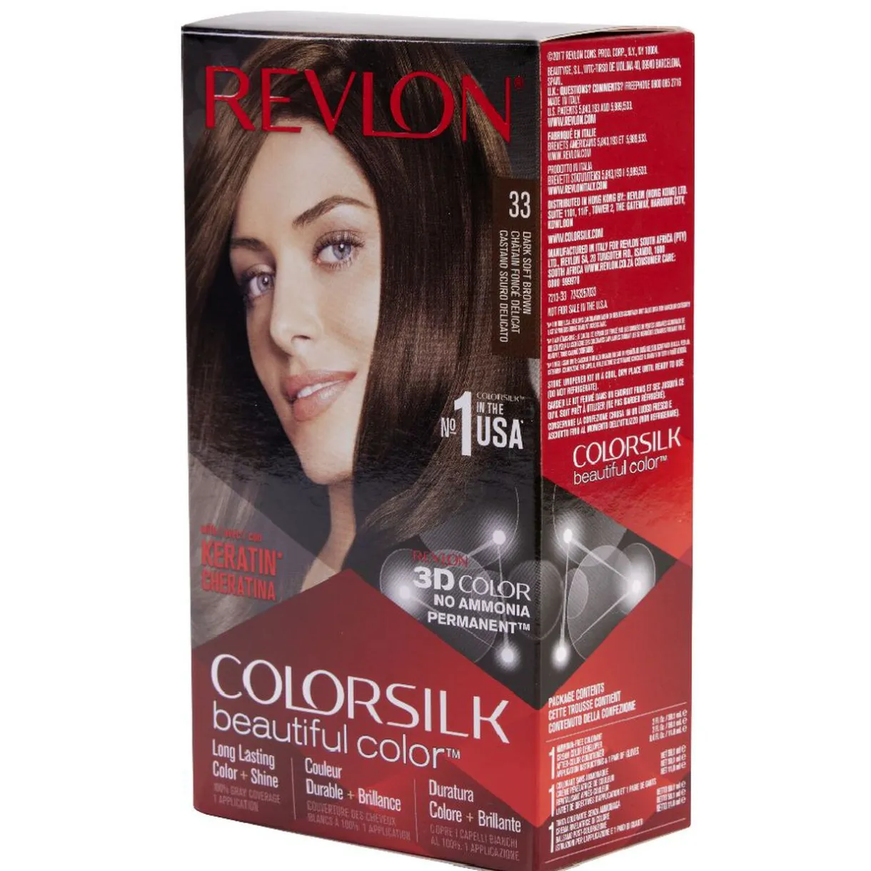 Sale Gifi Coloration cheveux Chatain foncé 33 Revlon