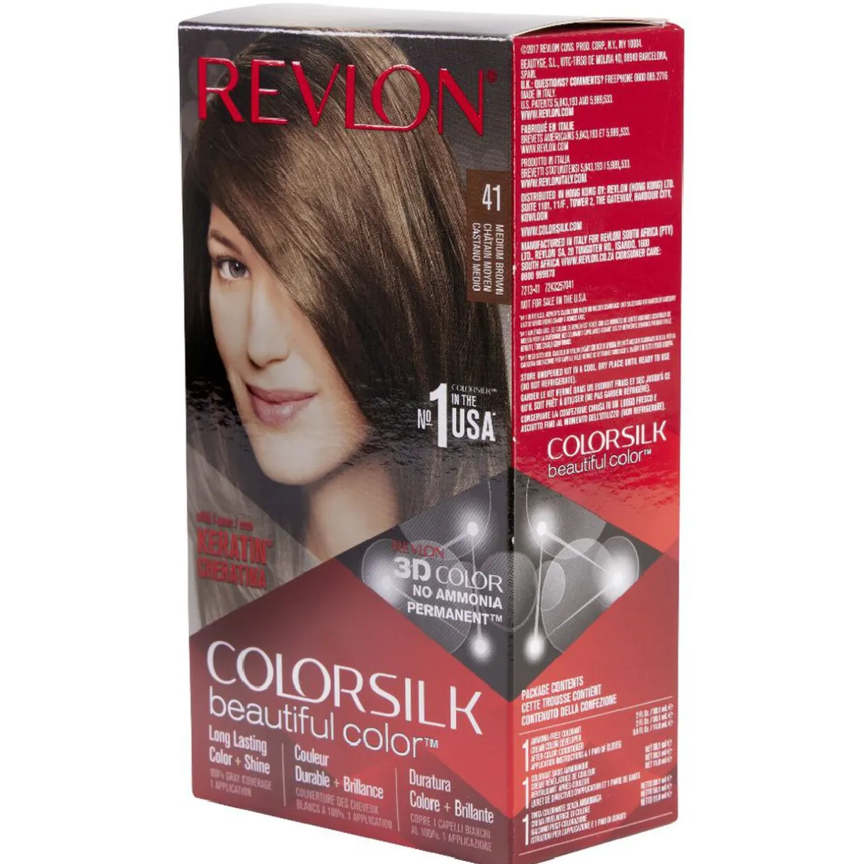 Online Gifi Coloration cheveux Chatain moyen 41 Revlon
