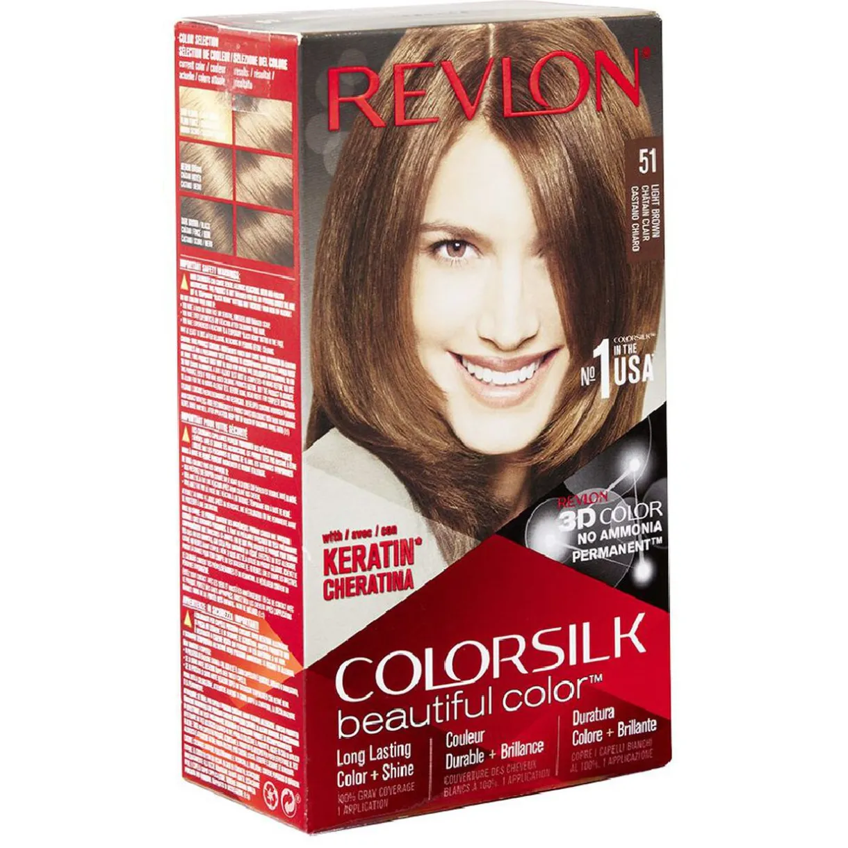 New Gifi Coloration cheveux Chatain clair 51 Revlon