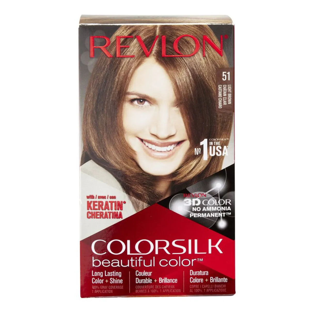 New Gifi Coloration cheveux Chatain clair 51 Revlon