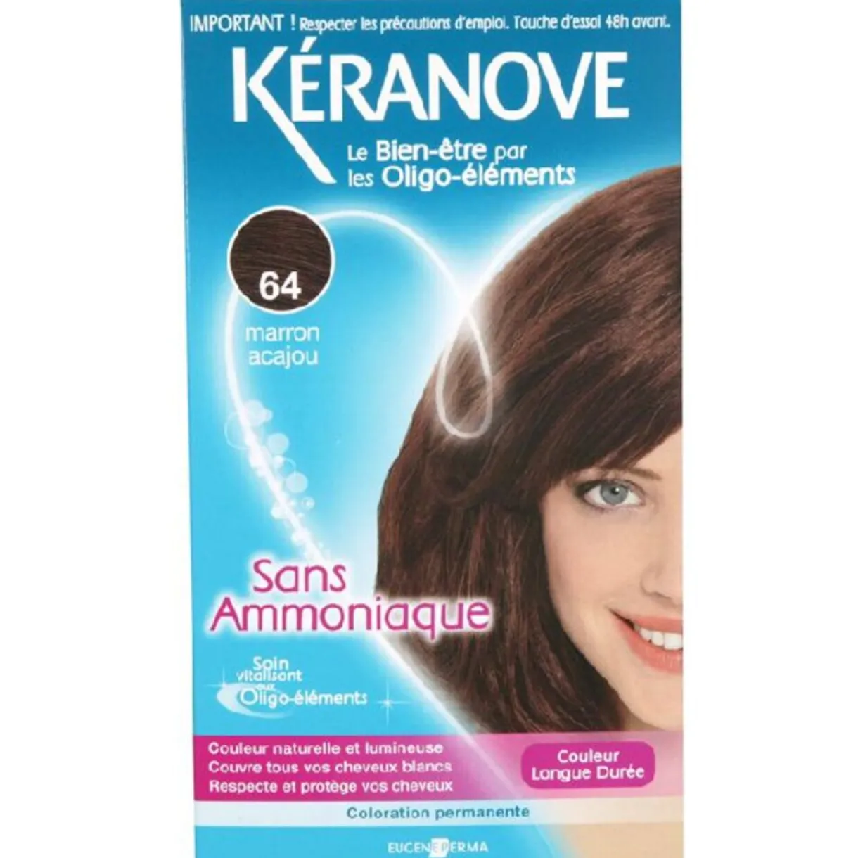 Outlet Gifi COLORATION CHEVEUX MARRON ACAJOU