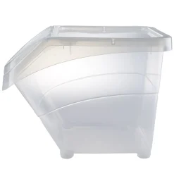 Rangement|Gifi Containers transparents avec couvercle 20 L x3