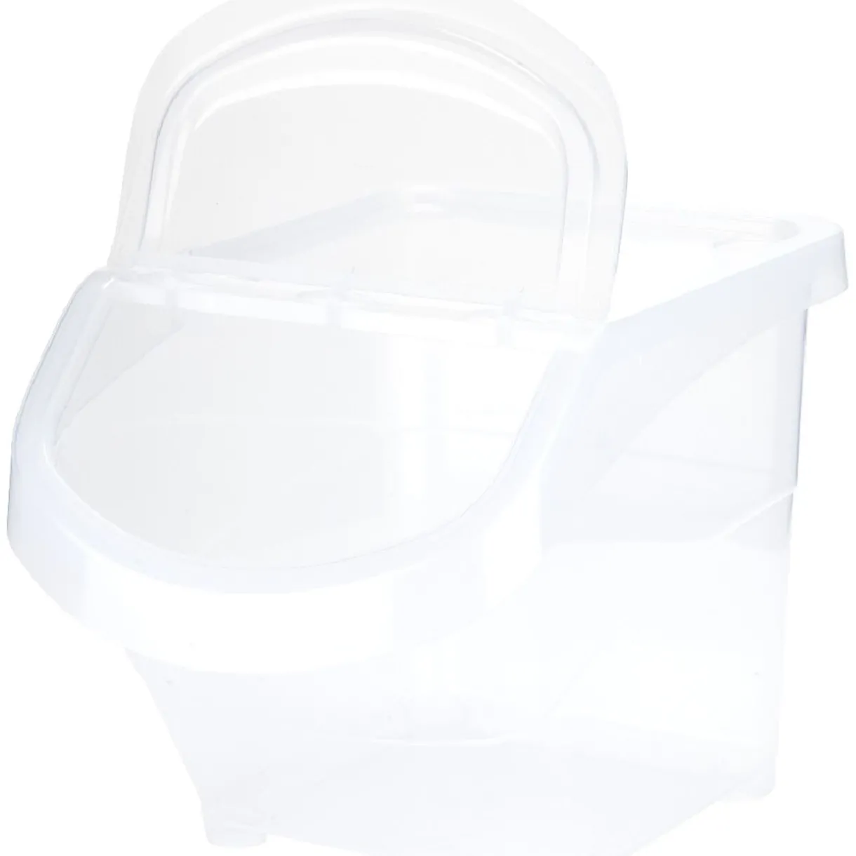 Rangement|Gifi Containers transparents avec couvercle 40 L x3