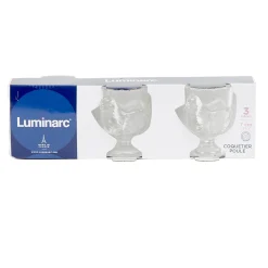 Coquetier Luminarc design poule transparent x3^Gifi Best