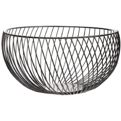 Corbeille à fruits acier noir^Gifi Clearance