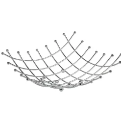 Corbeille à fruits design quadrillage^Gifi New