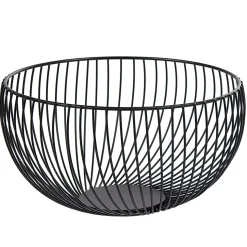 Corbeille à fruits métal filaire noir^Gifi