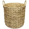 Rangement|Gifi Corbeille avec anses en jacinthe tressée H30 cm
