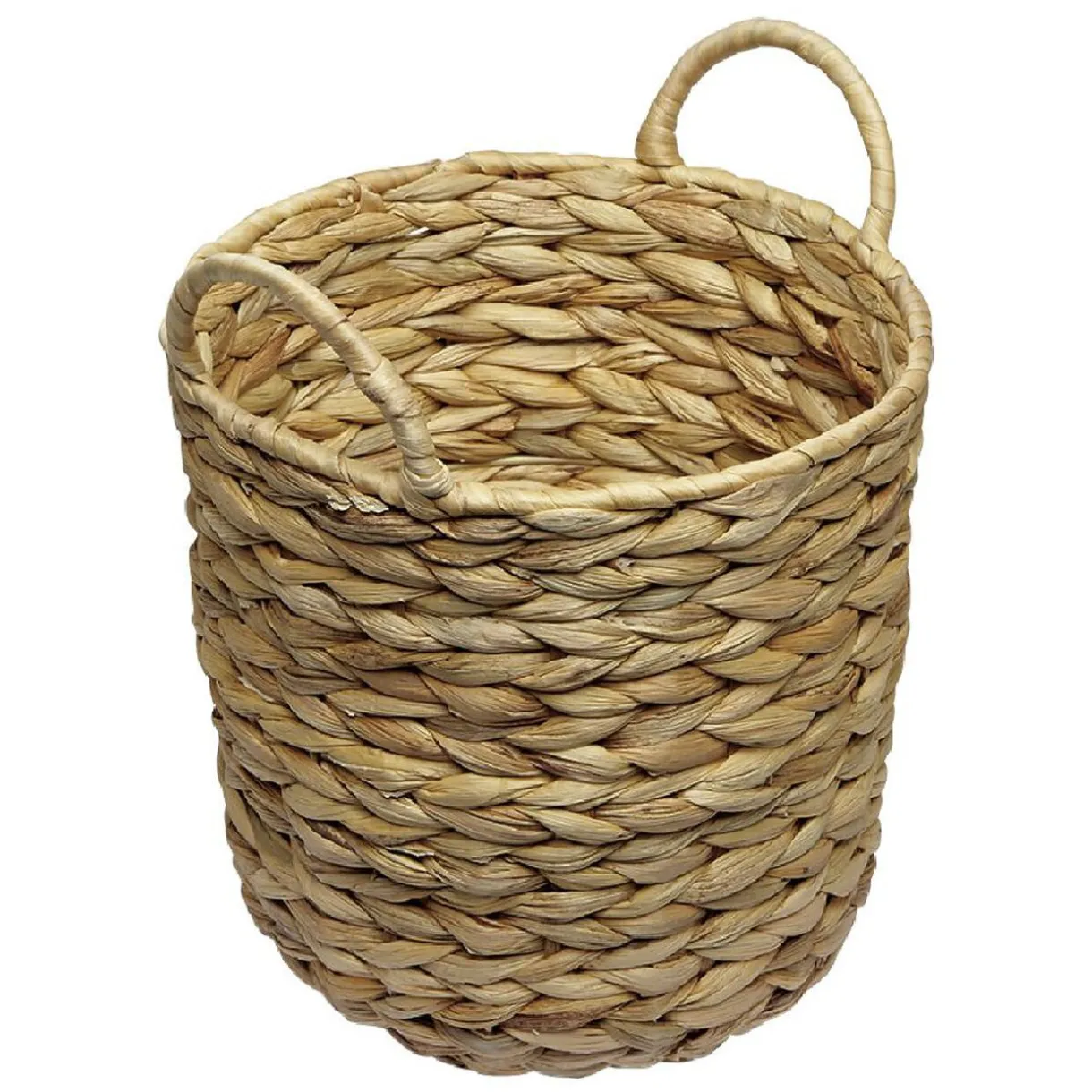 Rangement|Gifi Corbeille avec anses en jacinthe tressée H25 cm
