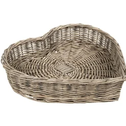 Rangement|Gifi Corbeille coeur en osier
