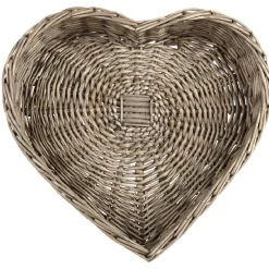 Rangement|Gifi Corbeille coeur en osier