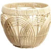 Rangement|Gifi Corbeille ronde imitation rotin