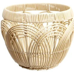 Rangement|Gifi Corbeille ronde imitation rotin