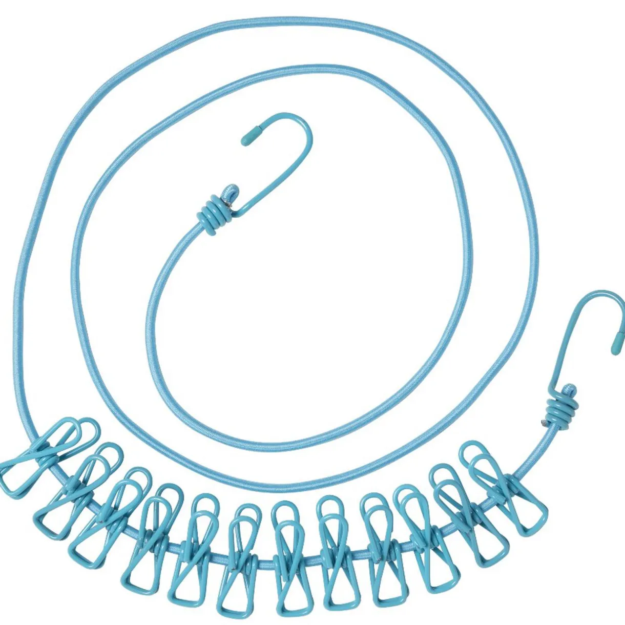 Entretien Du Linge|Gifi Corde à linge extensible + 12 pinces