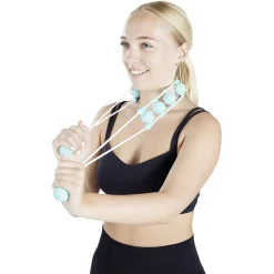 Hot Gifi Corde de massage récupération sportive plastique bleu