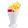 Cornet pour frites blanc^Gifi Online