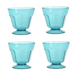 Coupe à glace plastique bleue x4^Gifi Discount