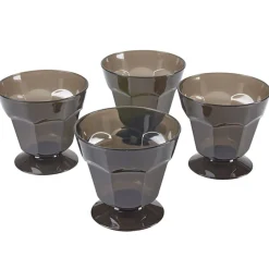 Coupe à glace plastique noire x4^Gifi Outlet