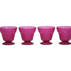 Coupe à glace plastique rose x4^Gifi New