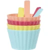 Coupelle à glace avec cuillère multicolore x4^Gifi Outlet