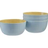 Coupelle bleu en bambou x 4^Gifi Outlet